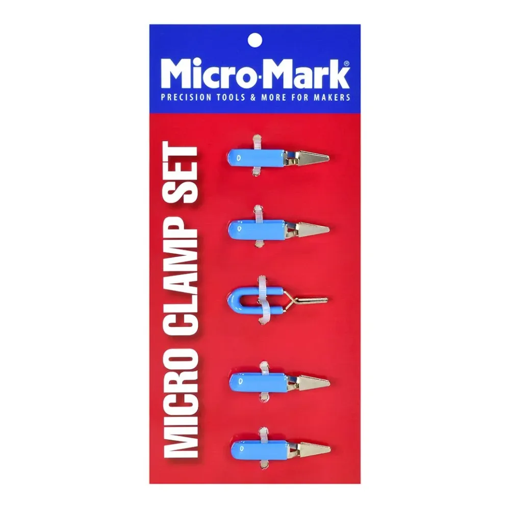 Weerbestendig Compact Clamps Vinyl Grips (Set 5) Retail Ready