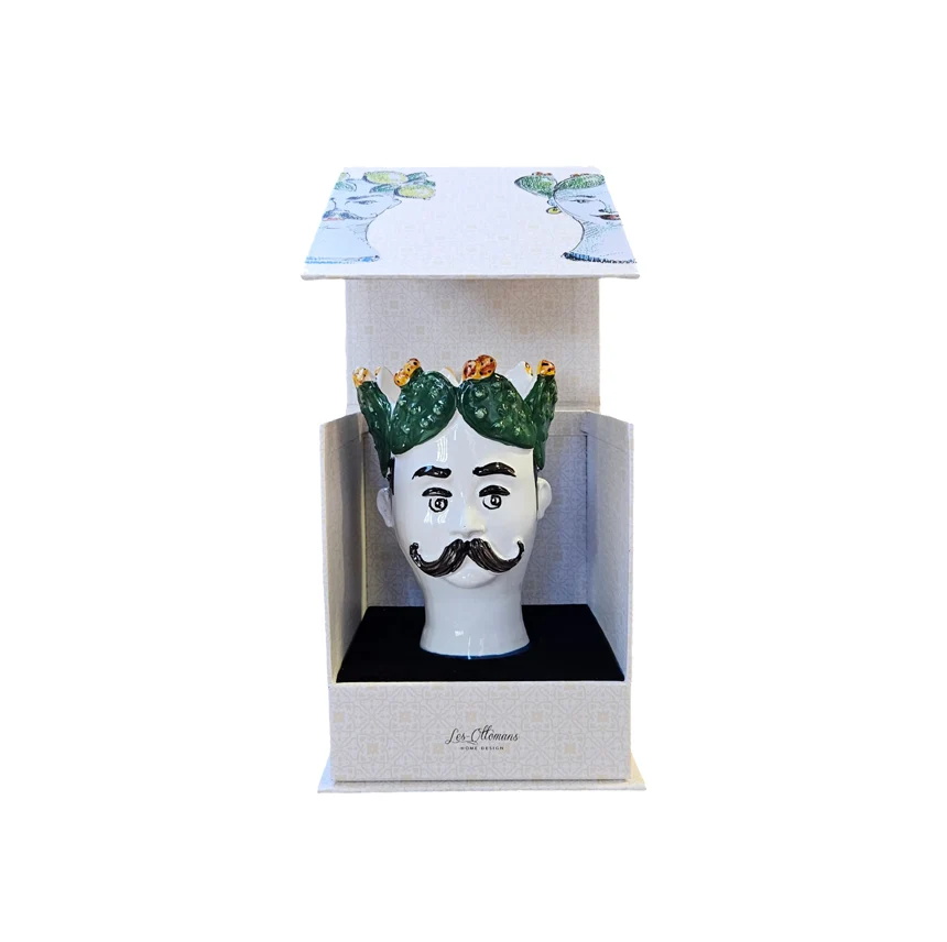 Vela cabeza siciliana Figs Luzio Concept Store