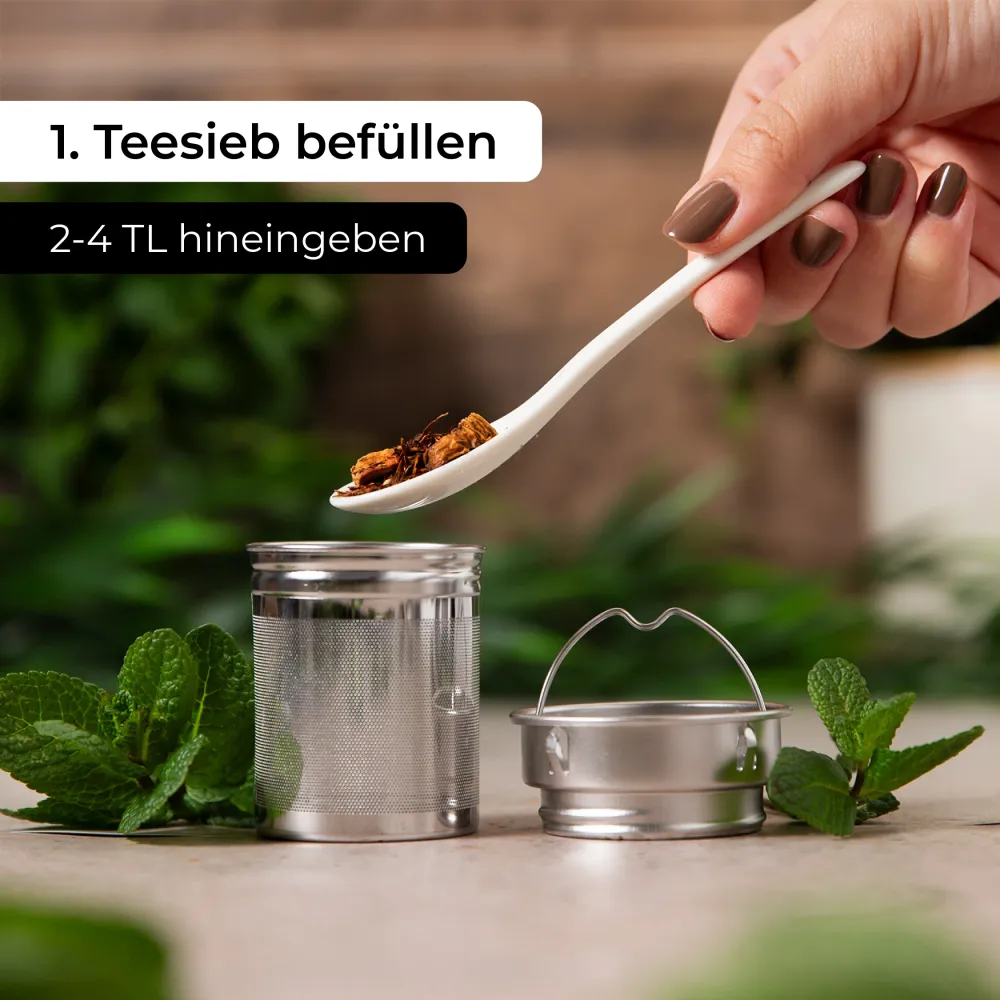 Glazen theefles (450ml)