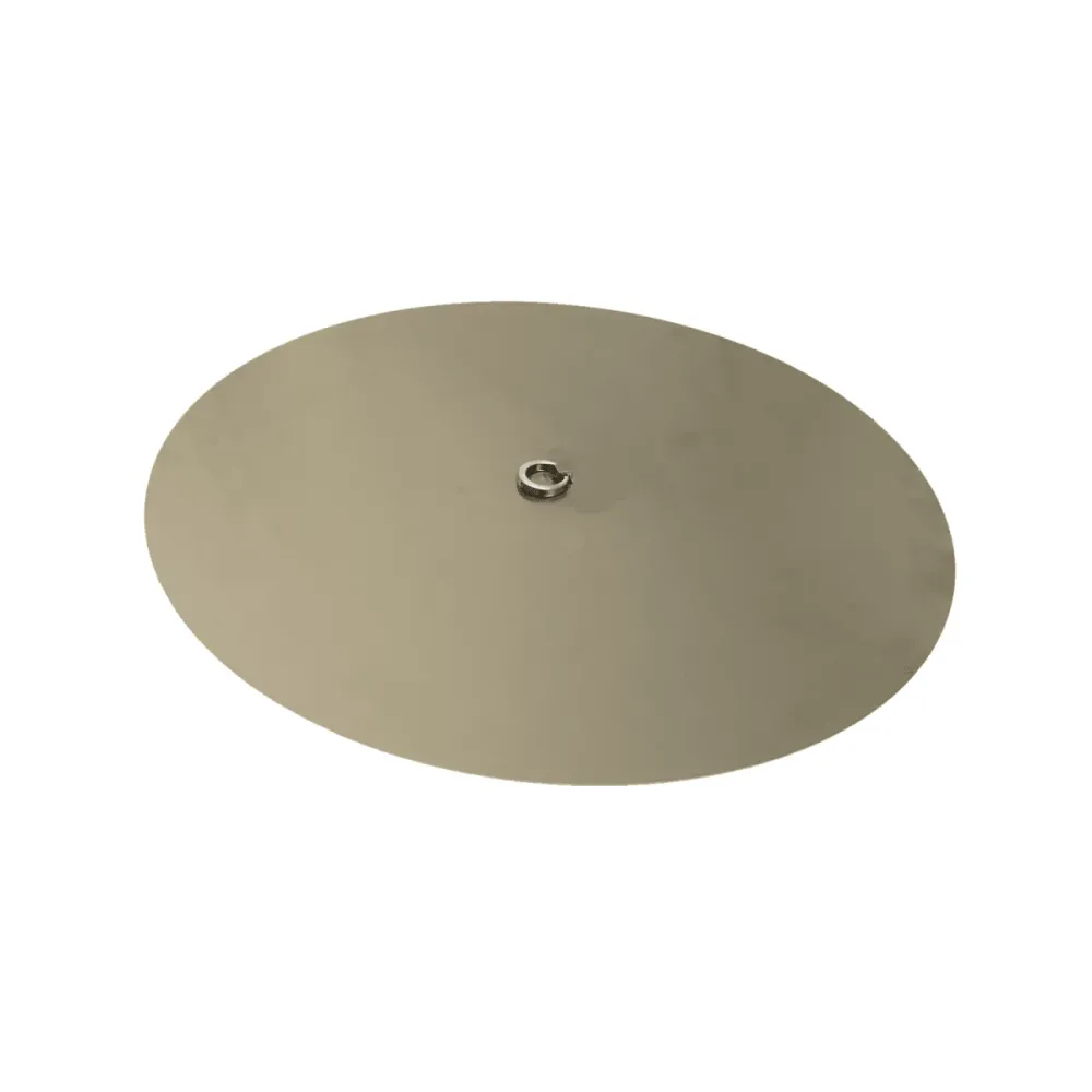 Elementi RVS Afdekplaat Ø 60 x H 1,15 cm