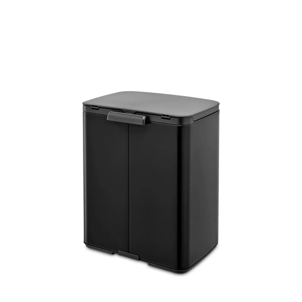 Brabantia Bo Afvalemmer, 12 liter - Matt Black