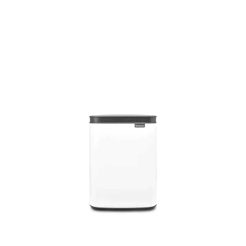 Brabantia Bo Afvalemmer, 4 liter - White