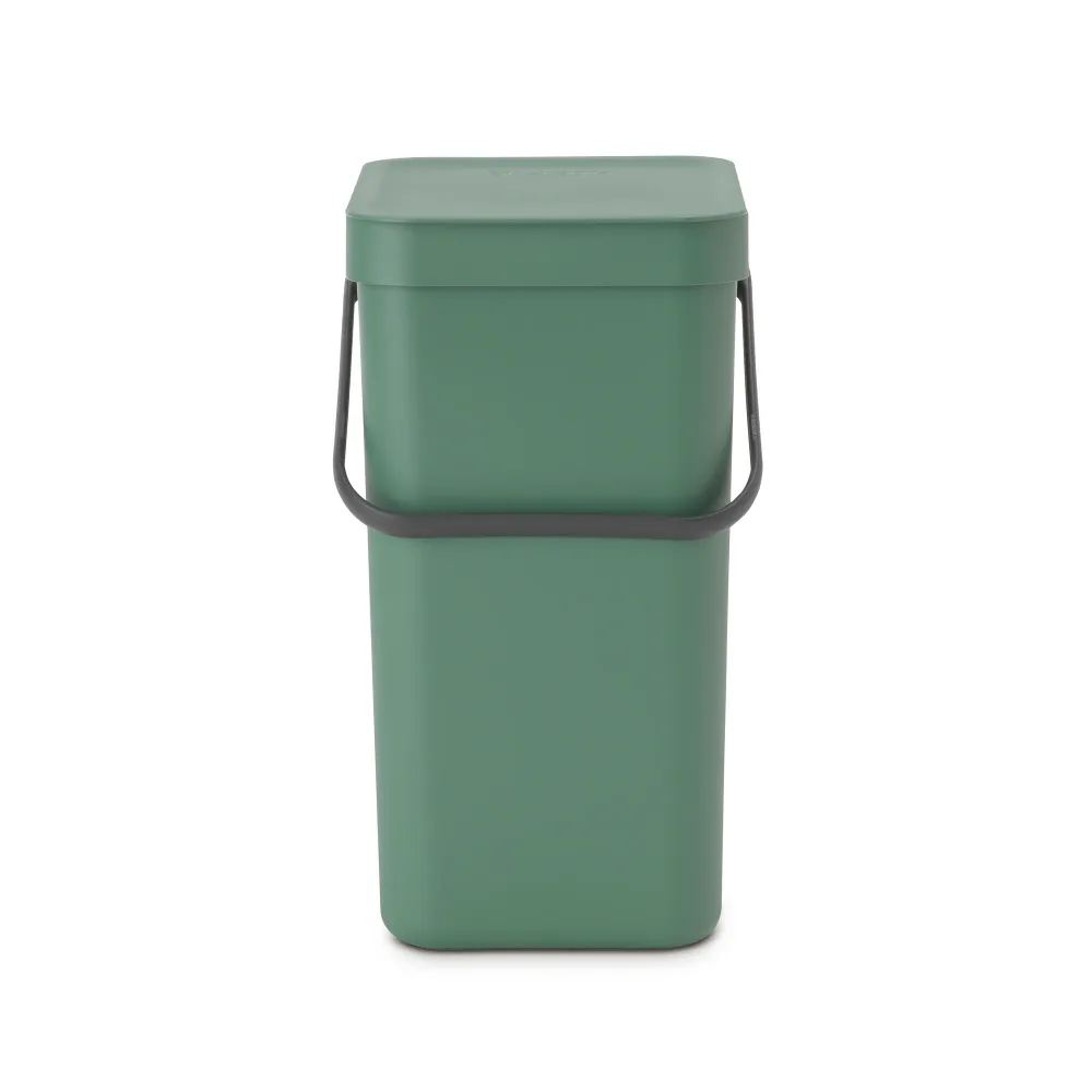 Brabantia Sort & Go afvalemmer, 12 liter - Fir Green