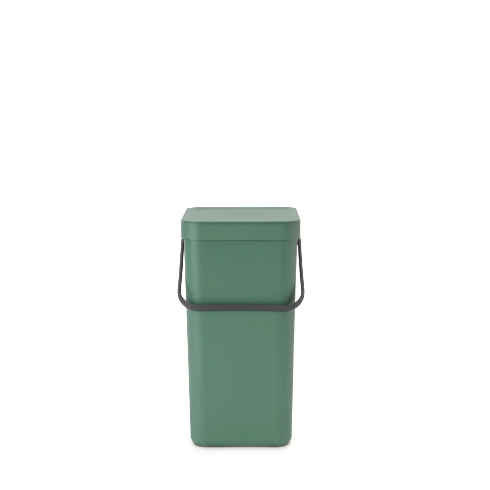 Brabantia Sort & Go afvalemmer, 16 liter - Fir Green
