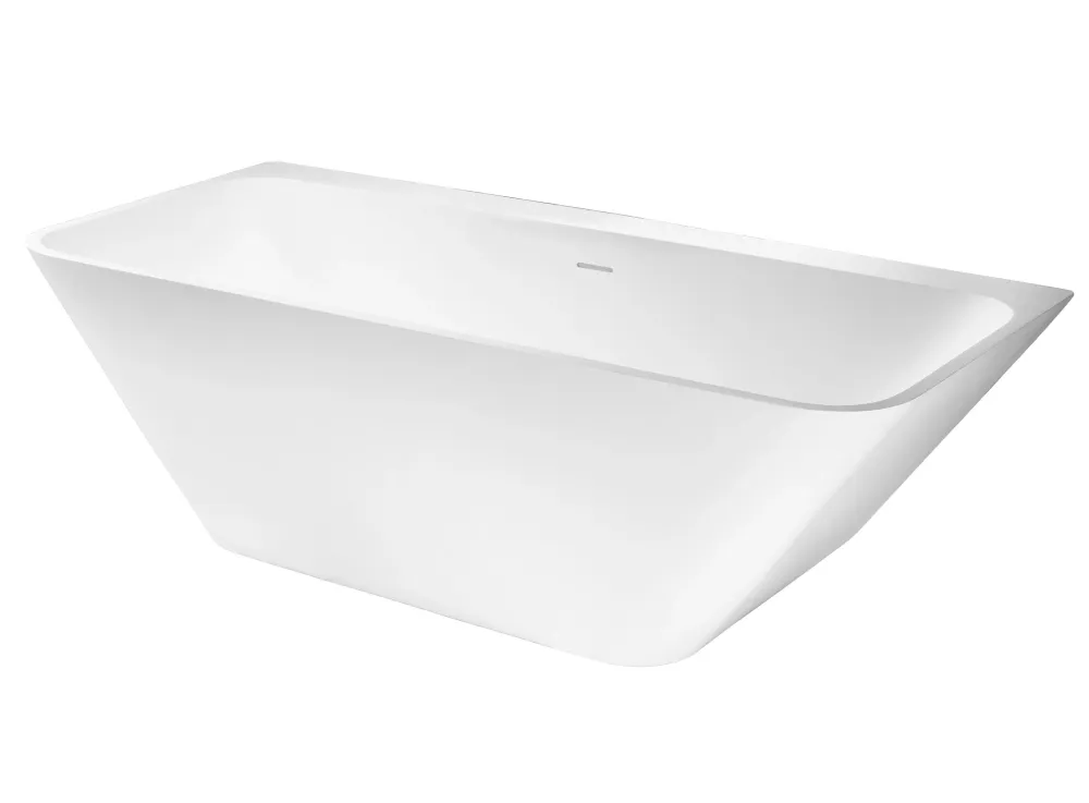 Best-Design Semi-Vrijstaand-Bad Borgh Just-Solid 180x85x55cm