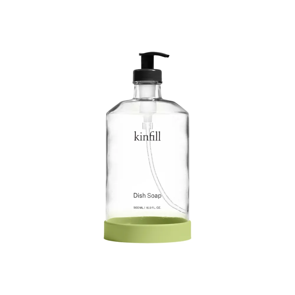 Starter kit Dish Soap - afwasmiddel - limoen en basilicum Kinfill