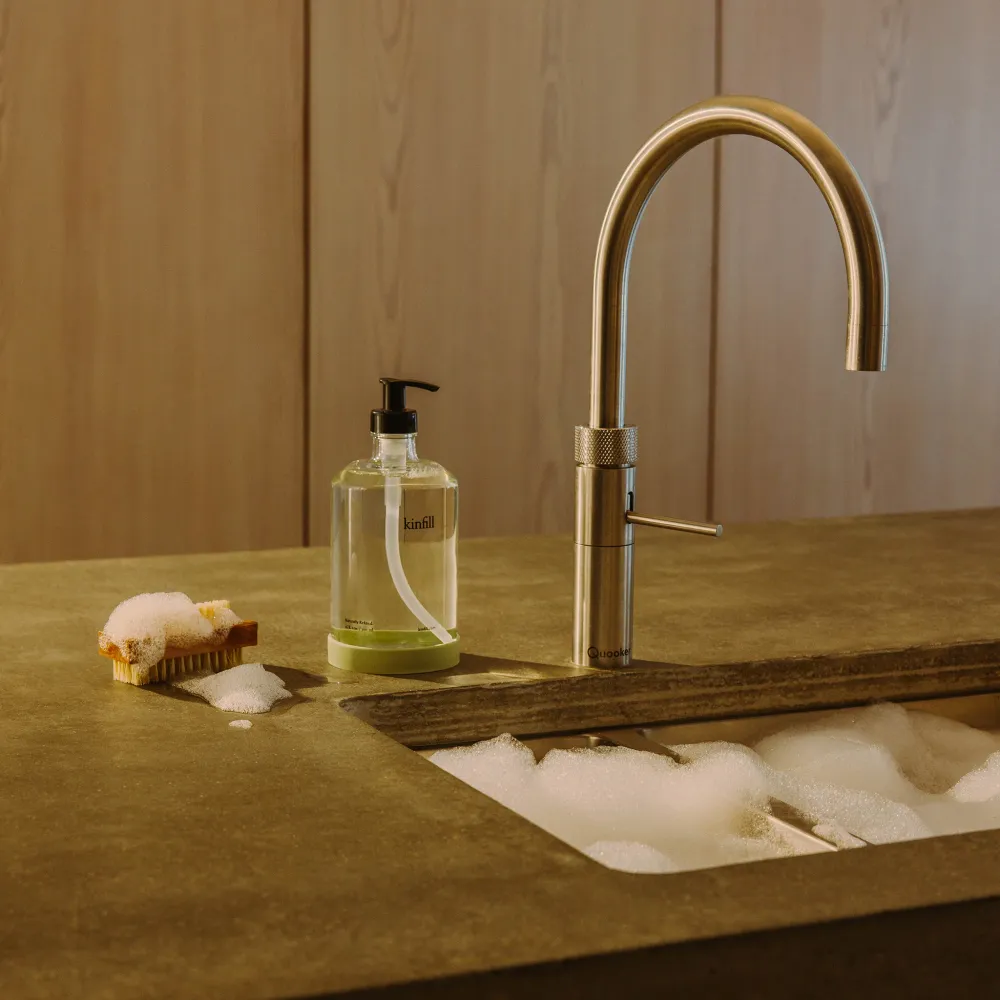 Starter kit Dish Soap - afwasmiddel - limoen en basilicum Kinfill