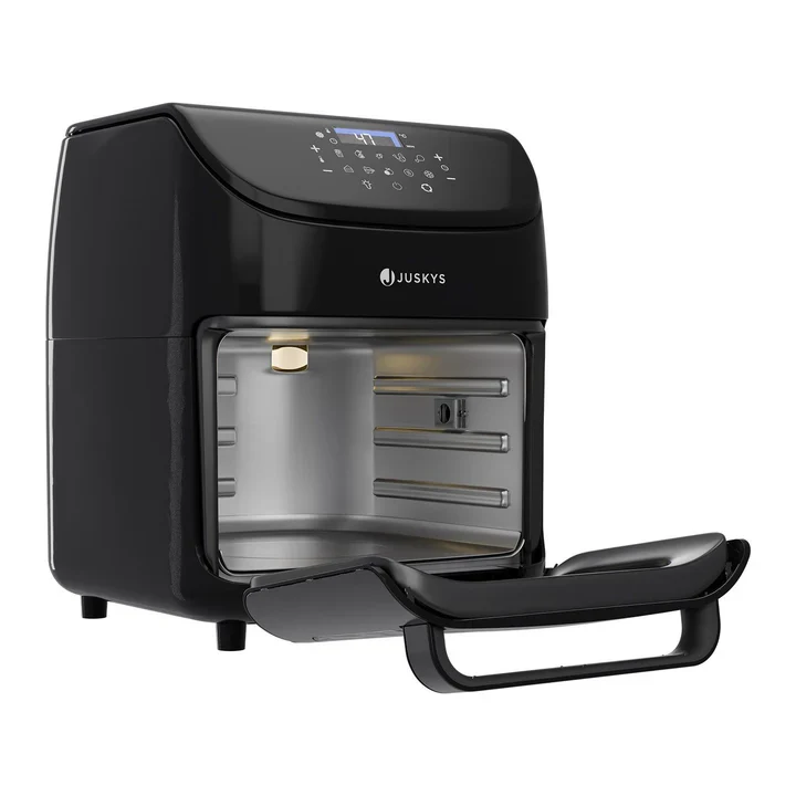 Airfryer / Heteluchtfriteuse - 12L - Incl. 10 programma's - Zwart Hosel