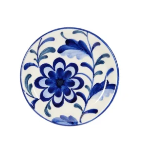 Return to Sender Schaaltje ø 11 cm Bed Flowers Blue Design 2