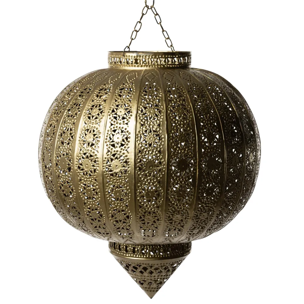 Marokkaanse gouden bol plafondlamp