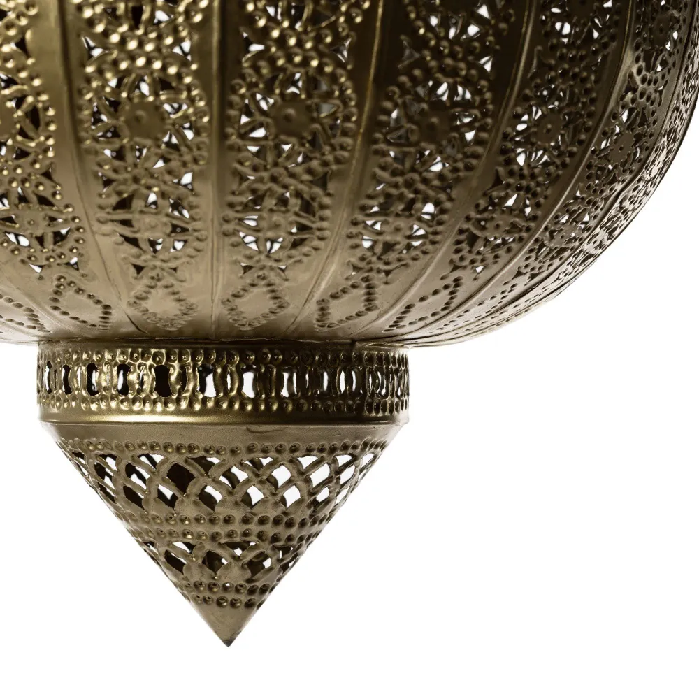 Marokkaanse gouden bol plafondlamp