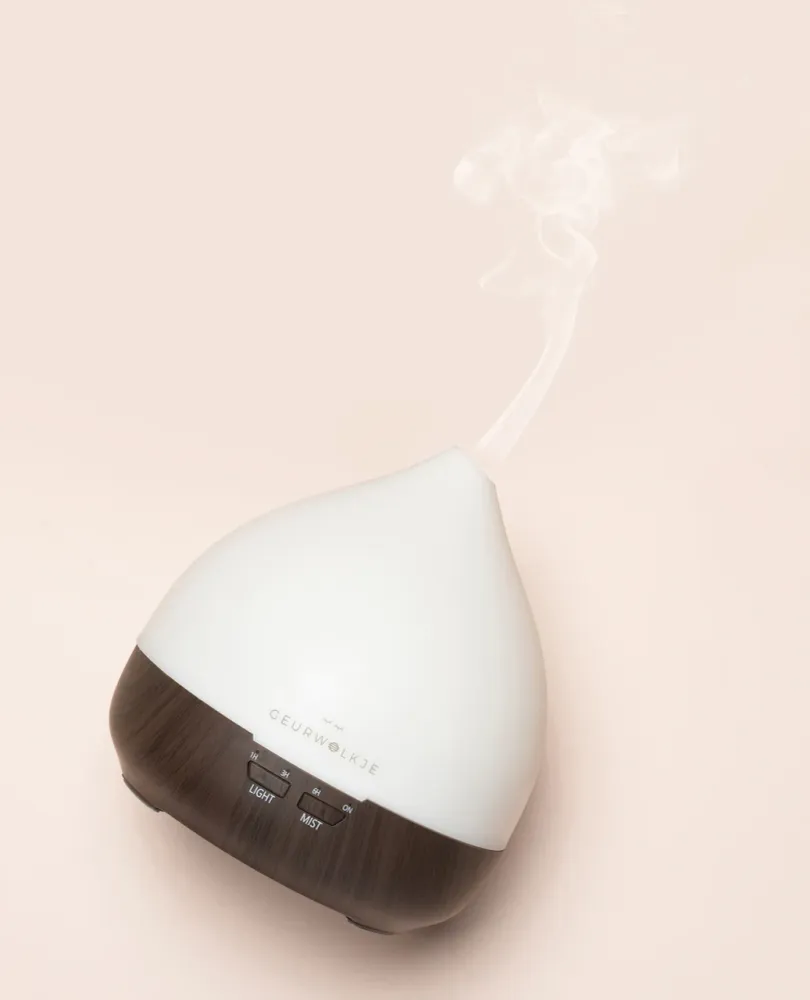 Unity 2.0 - Geurwolkje® Aroma Diffuser - Donker hout - 400 ml