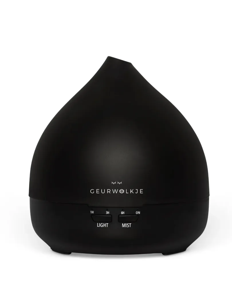 Unity 2.0 - Geurwolkje® Aroma Diffuser - Mat zwart - 400 ml