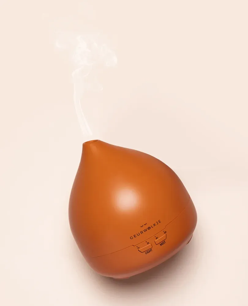 Unity 2.0 - Geurwolkje® Aroma Diffuser - Terracotta - 400 ml
