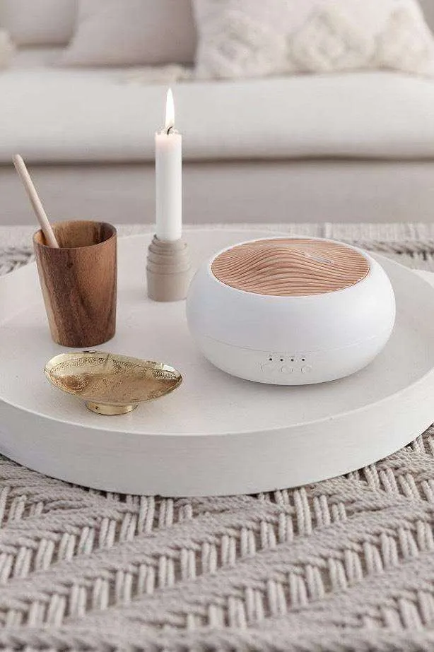 Sakura - Aroma Geurwolkje® Diffuser - Wit - 250 ml