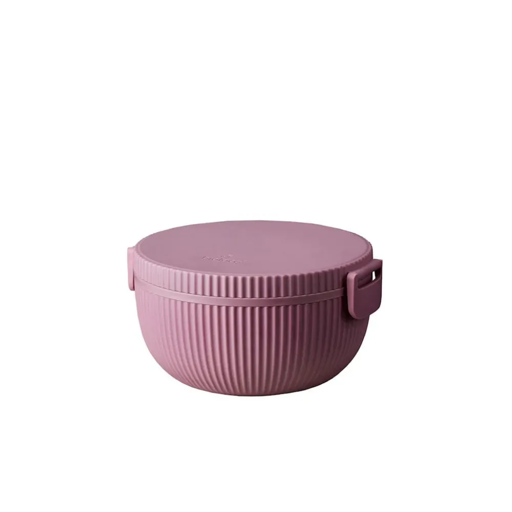 PLA DUSTY ROSE PLASTIC VOERBAK - CHIC-MIC