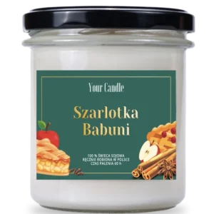 SOY BABUNI Kaars was 300 ml - UW KAARS (SEIZOENSPRODUCT)