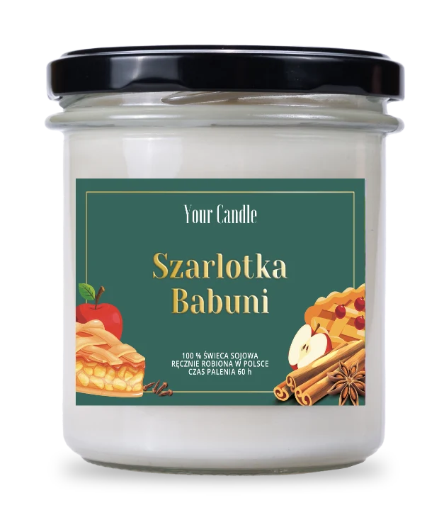 SOY BABUNI Kaars was 300 ml - UW KAARS (SEIZOENSPRODUCT)