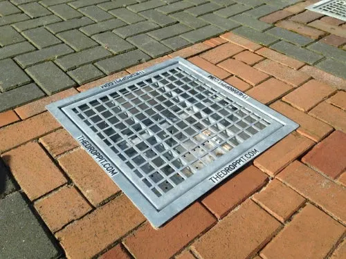 Asbaktegel Droppit Comfort 60 x 60cm