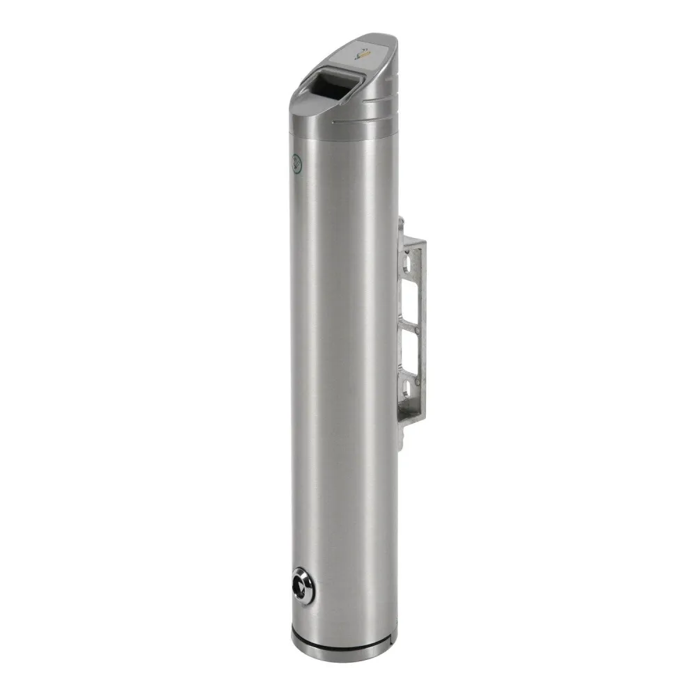Wandasbak Buiten Ashpro Rond Aluminium