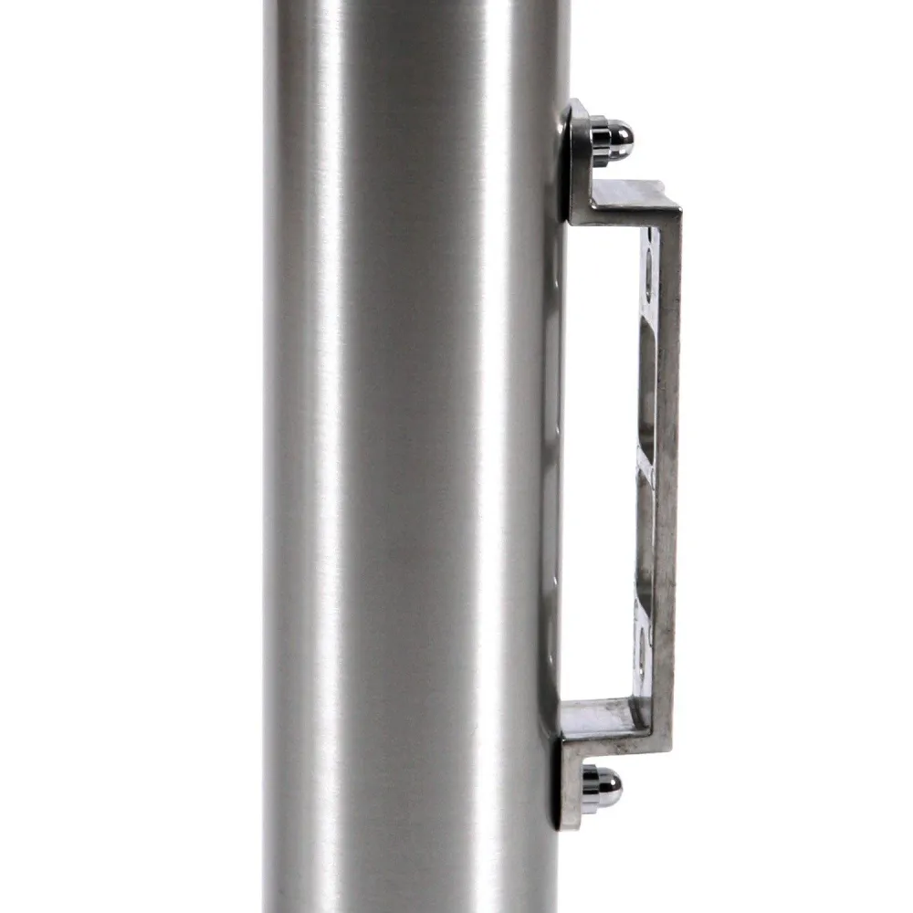 Wandasbak Buiten Ashpro Rond Aluminium