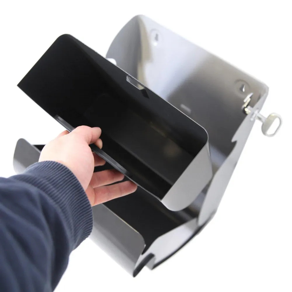 Wandasbak Buiten Donkergrijs met Frontinworp 3 Liter