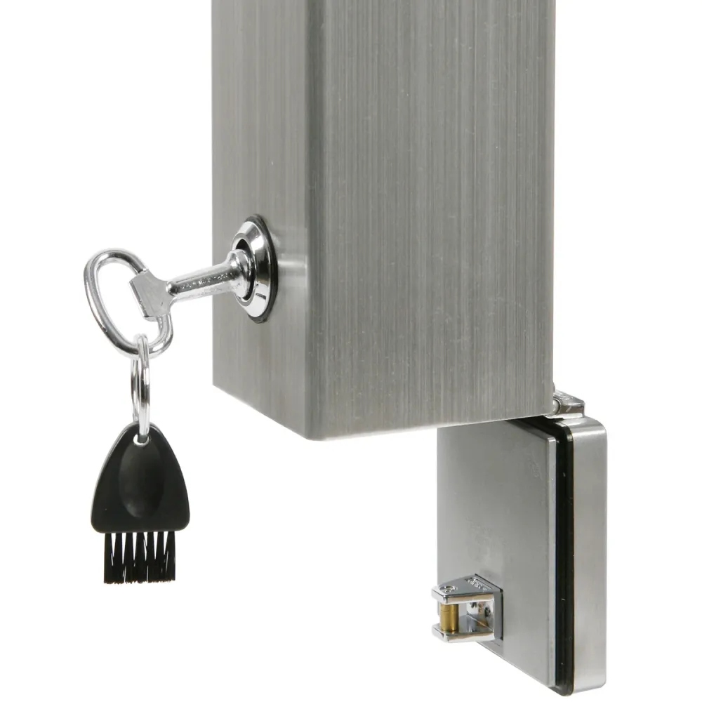 Wandasbak Buiten Vierkant Aluminium