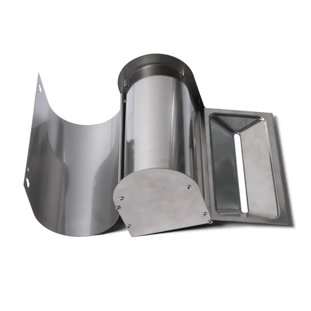 Wandasbak Mini RVS met Frontinworp Buiten