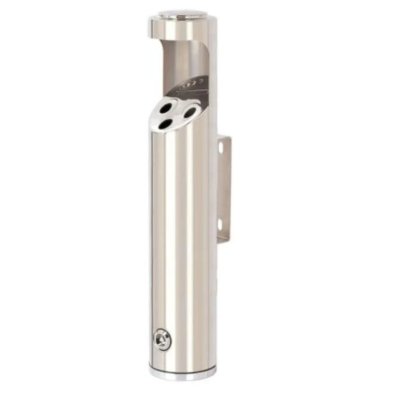 Wandasbak Zuil Rond Buiten RVS 1,7 Liter