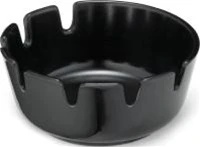 Tablecraft Deepwell Black Ashtray-12 Each-1/Case