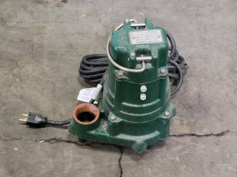 1 hp 86 Gpm Effluent Pump N140