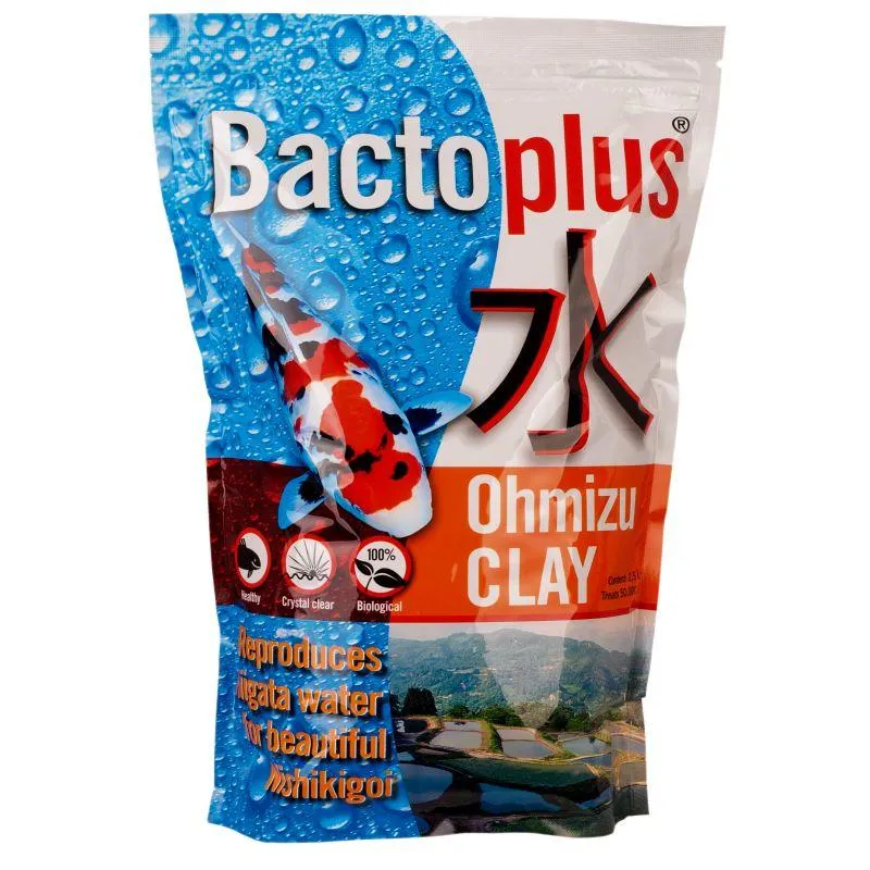 Bactoplus Ohmizu Clay 2,5 liter - Vijverklei uit Japan! - Super effectief voor helder water