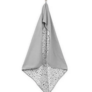Jollein - Badcape Tiny waffle soft grey 75x75cm