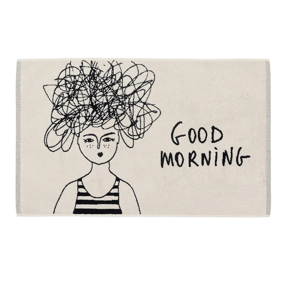 Helen B badmat good morning