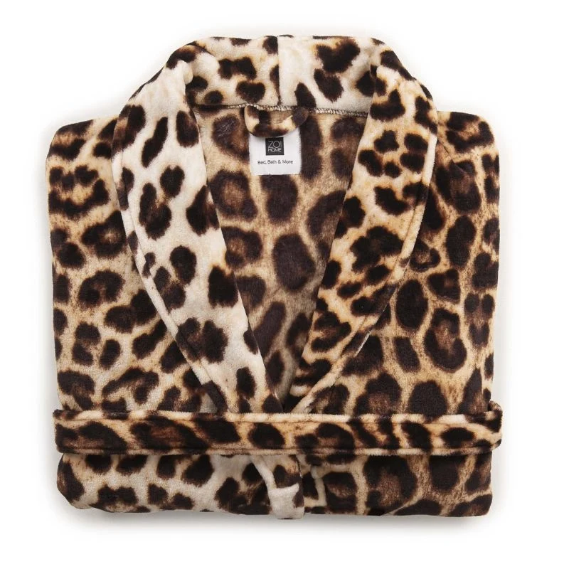 Badjas Leopard Zo!Home