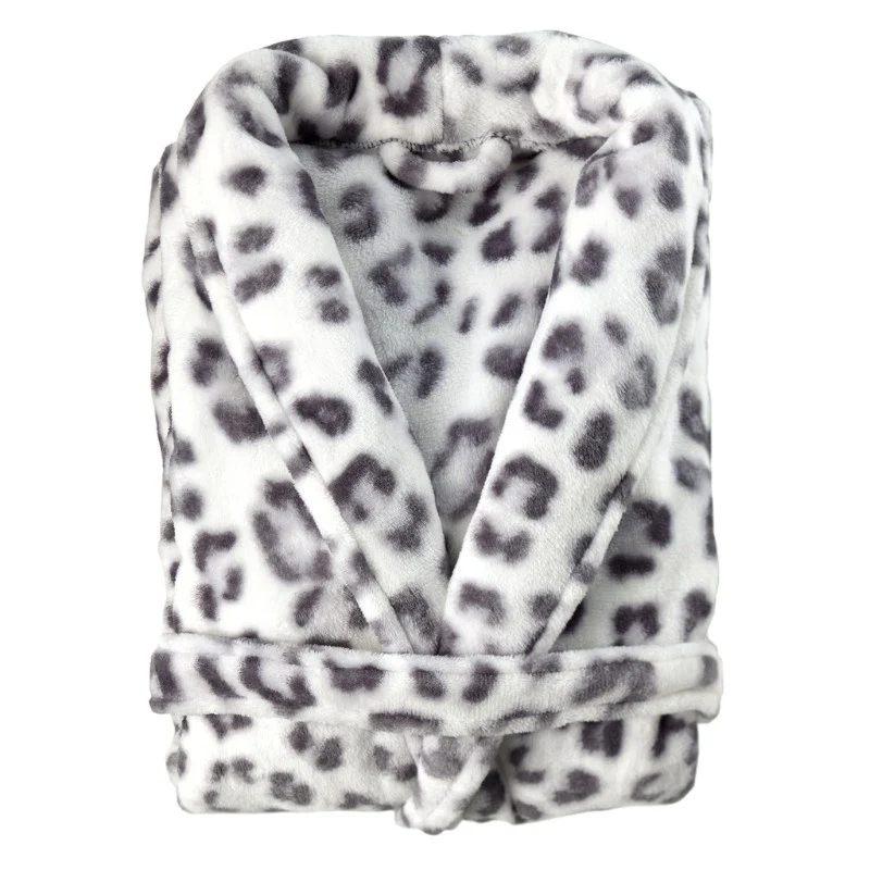 Badjas Snow Leopard Zo!Home