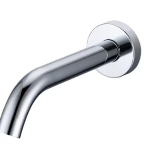 Chrome losse muuruitloop 1/2x 20 cm + rozet
