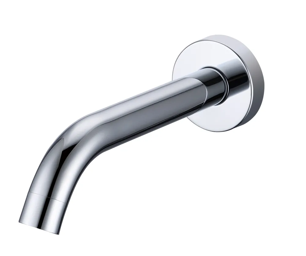 Chrome losse muuruitloop 1/2x 20 cm + rozet