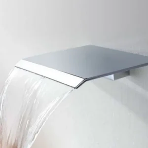 Dule-Chrome waterval muuruitloop tbv.douche en bad
