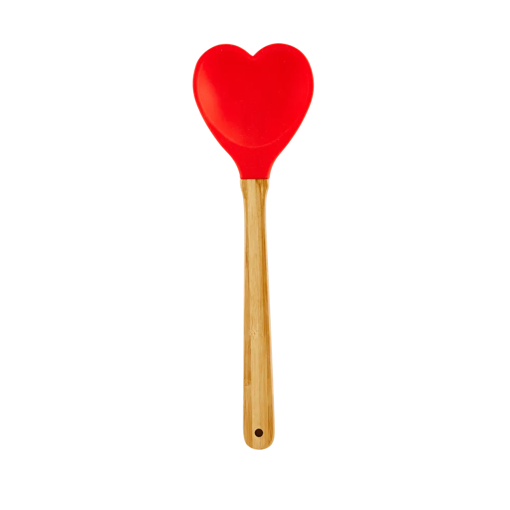 Hartjesspatel rood