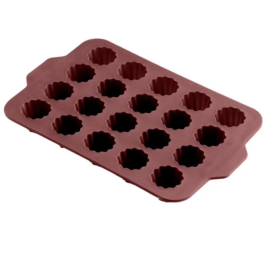 Bakvorm voor 20 cannelés Vintage Maroon Pointvirgule