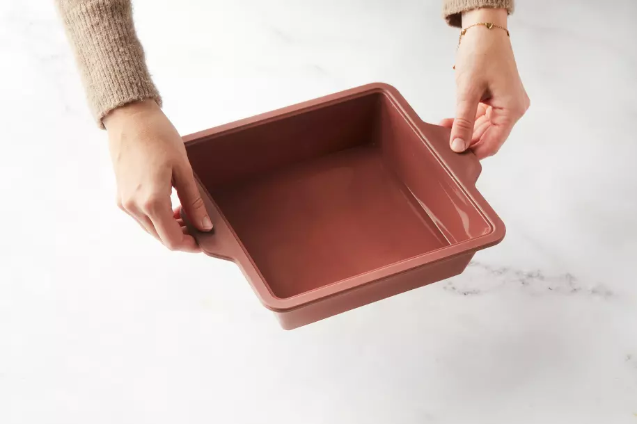 Taartvorm Vintage Maroon 20x20x6cm Pointvirgule