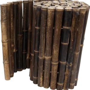 Bamboe Border Donker Op Rol - Nigra - 200 x 45