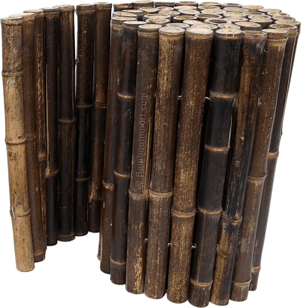 Bamboe Border Donker Op Rol - Nigra - 200 x 45