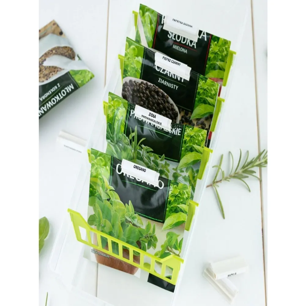 BranQ 10 Spice Clips Set Keuken Organizer Sticker Tassen Sachet Kruiden Kruiden Kruiden Kruiden Kruiden Kruiden Kruiden Kr...