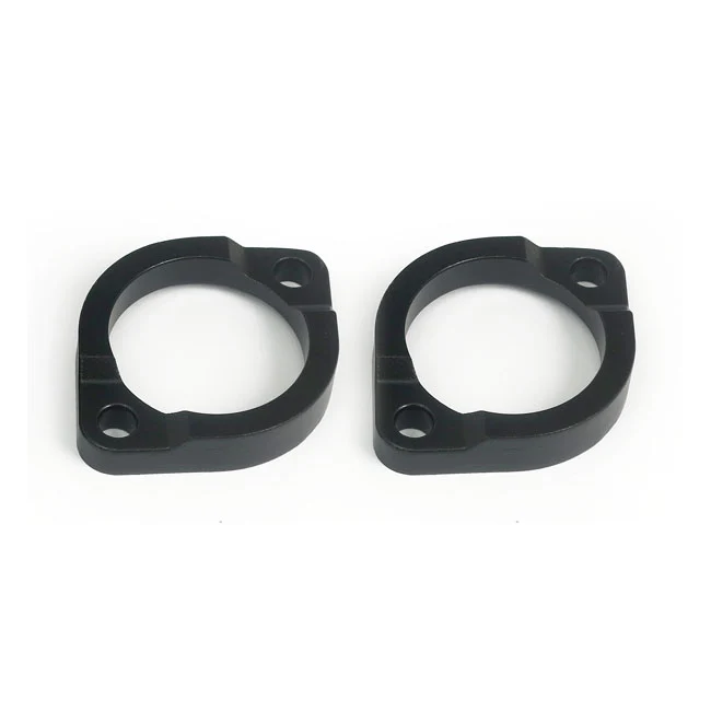 Brida, Tubo De Escape Estilo 04-17 De Grueso. Negro Para Harley Davidson