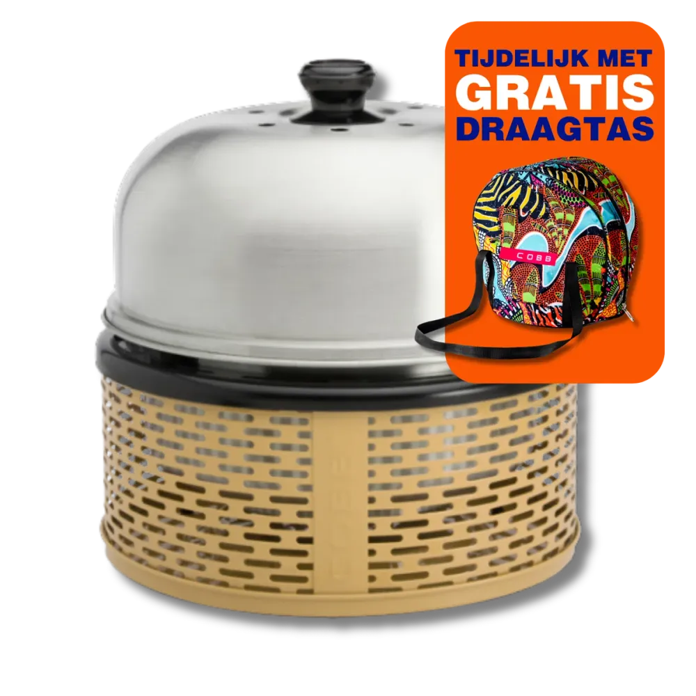 Cobb Pro Heritage Sand tafelbarbecue met draagtas