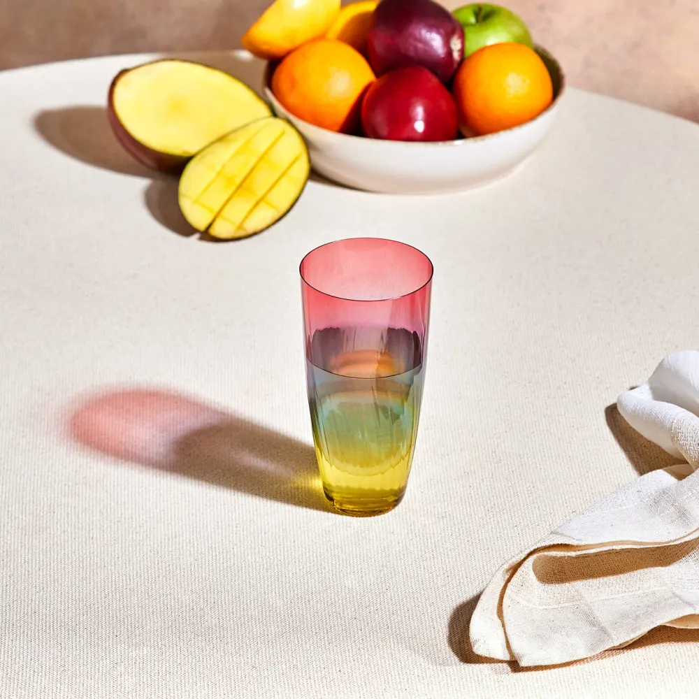 Karaca Dolce Rode Frisdrankglas 350 ML