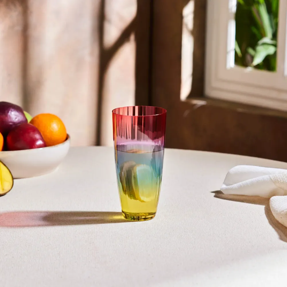 Karaca Dolce Rode Frisdrankglas 350 ML