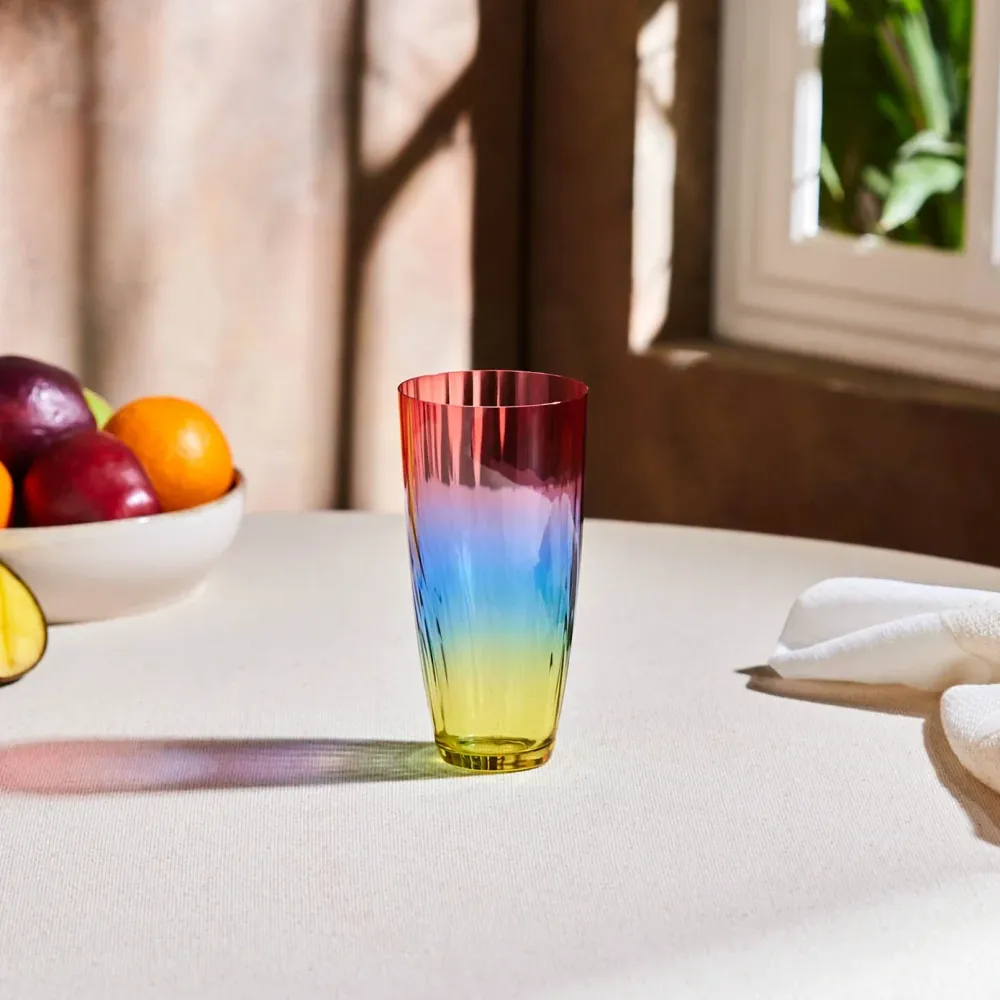 Karaca Dolce Rode Frisdrankglas 350 ML